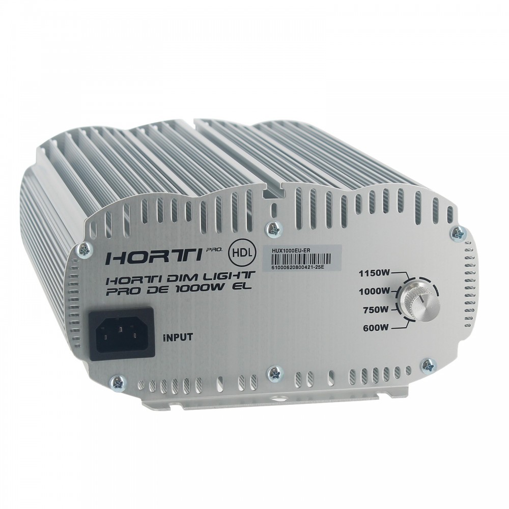 Ballast 1000W White Box Pro Gear – Pour Lampes Horticoles Croissance Et Floraison, IP20, Sécurité Fusible