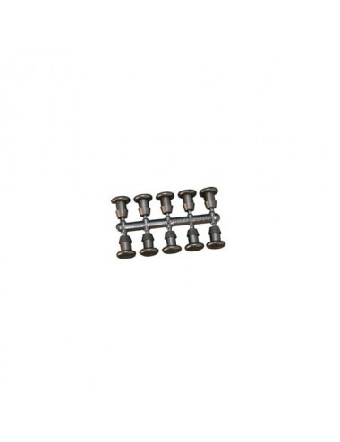 Lot de 10 Bouchons 4x6 mm